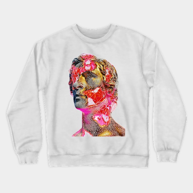 POETIC PORTRAIT Crewneck Sweatshirt by gigigvaliaart